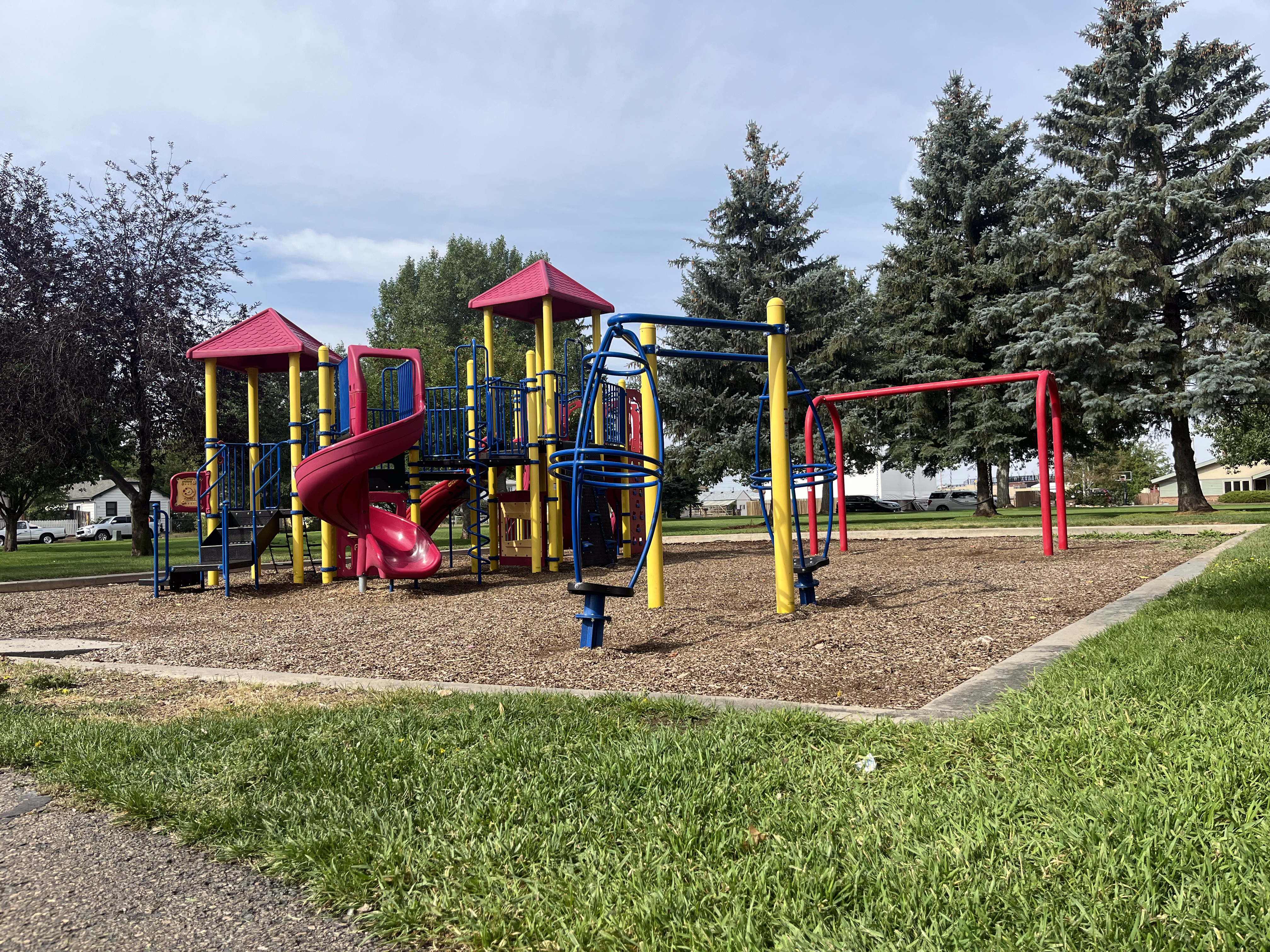 play structure at park