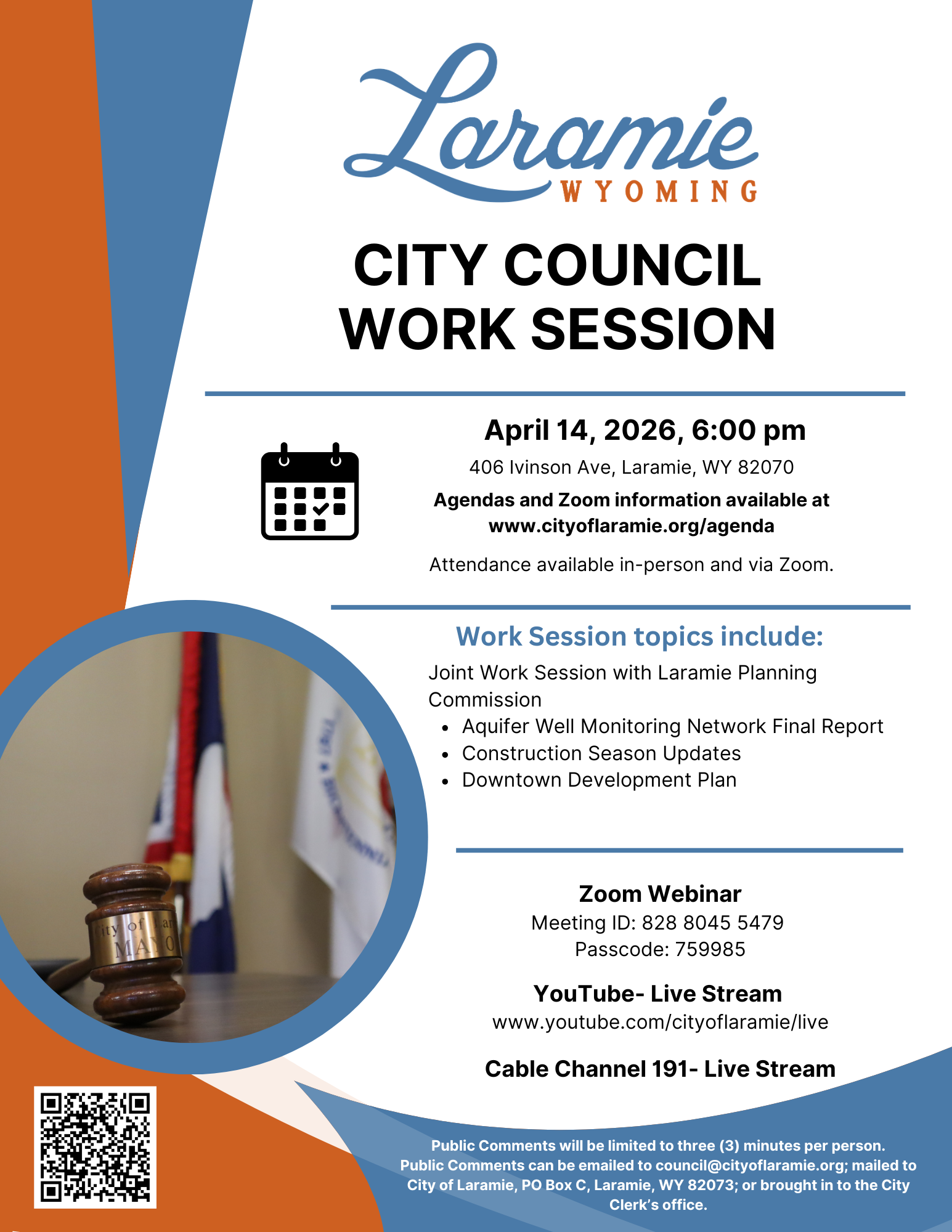 City Council Work Session 4-14-26